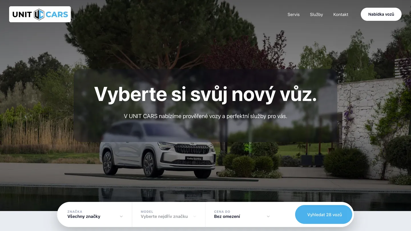 Web Unit Cars