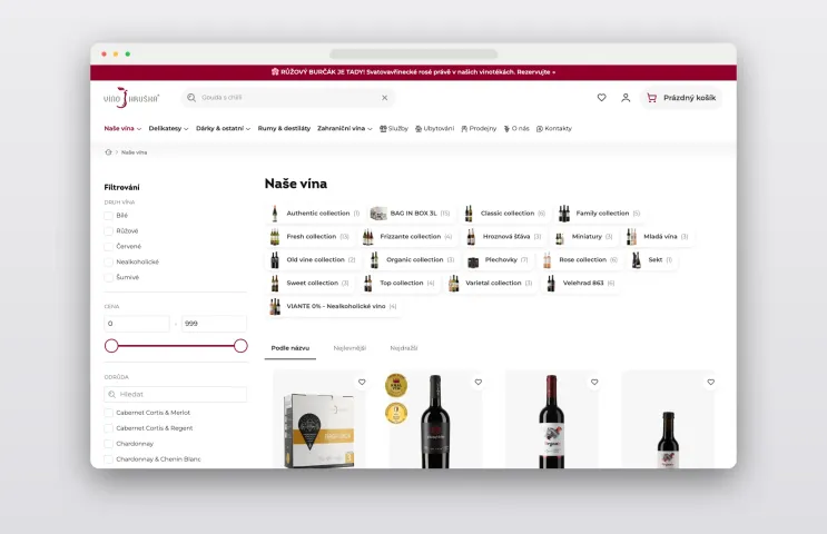 Nový e-shop